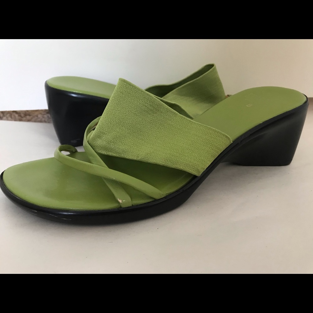 Italian shoemakers green shoes